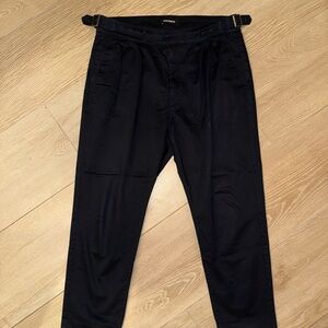 Express Pleated Chino Pants